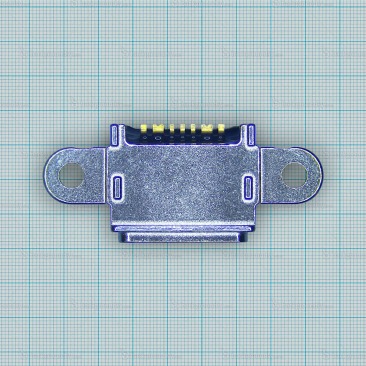 Системный разъем Micro USB для Samsung Galaxy S7 (SM-G930FD) / MC-396 ОЕМ