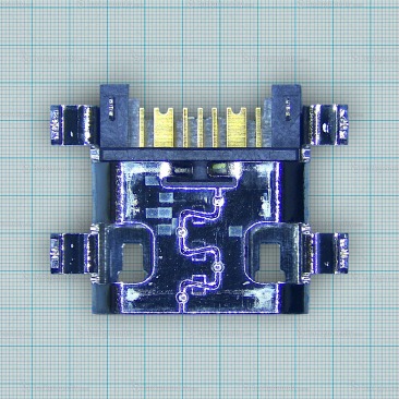 Системный разъем Micro USB для Samsung I8262/ I9190/ I9192/ I9195/ S5310/ S5312/ S6310/ S6312