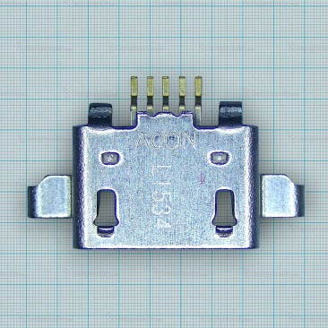 Разъем Micro USB HTC Desire 300/500 ОЕМ