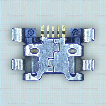 Разъем MicroUSB для Huawei Honor 7C, 7C Pro, 8X, 10 Lite, Y5 2018, Y5 Lite 2018, P Smart 2019, Y6 2019