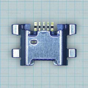 Разъем MicroUSB для Huawei Honor 7C, 7C Pro, 8X, 10 Lite, Y5 2018, Y5 Lite 2018, P Smart 2019, Y6 2019