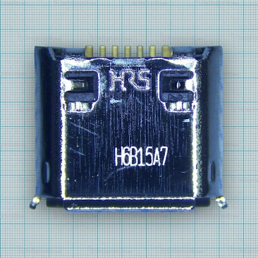 Системный разъем Micro USB для Samsung C6712 / YP-G1 / YP-G70