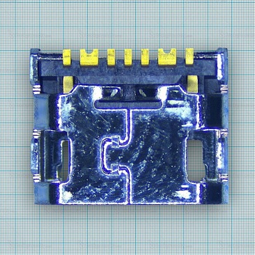 Системный разъем Micro USB для Samsung J1 (2016) J120 / 7568I / I9128 / i9128v ОЕМ