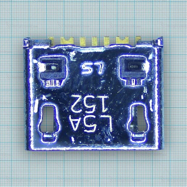 Системный разъем Micro USB для Samsung J1 (2016) J120 / 7568I / I9128 / i9128v ОЕМ