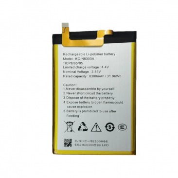 Аккумулятор для Oukitel WP17 KC-N8300A (1ICP8/65/95) 8300mAh OR
