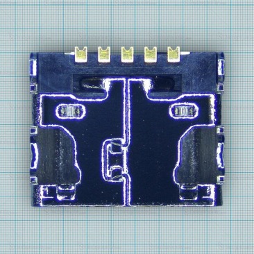 Системный разъем Micro USB LG F100