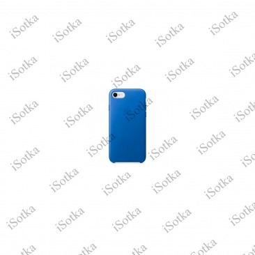 Чехол Apple iPhone 7 / 8 / SE (2020) Silicone Case (джинсовый)