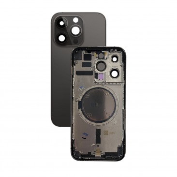 Корпус со шлейфами для iPhone 14 Pro (Ростест) (черный) разбор, AASP