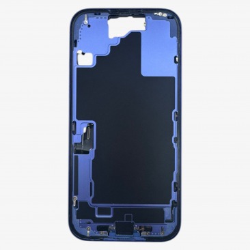 Средняя часть (корпус) для iPhone 16 со шлейфами (Ростест) Ultramarine разбор, AASP