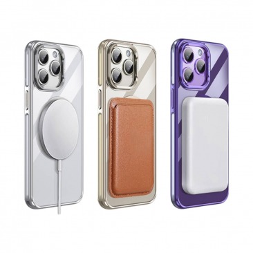 Чехол Wlons MattCase MagSafe для iPhone 14 Pro Max фиолетовый