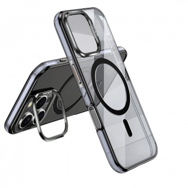Чехол Wlons MattCase MagSafe для iPhone 15 Pro черный