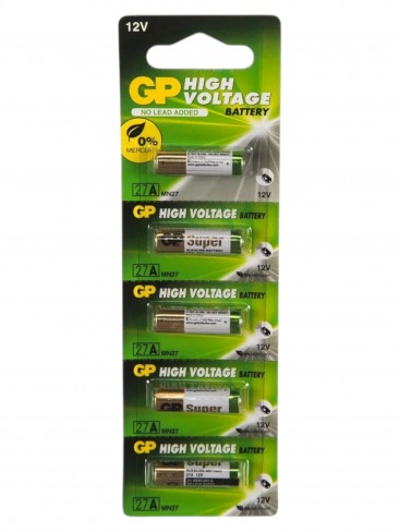 Элемент питания щелочной GP LR 27A/12V