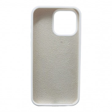 Чехол Apple iPhone 15 Pro Max Silicone Case (белый)