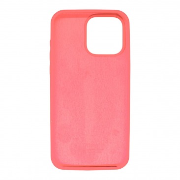 Чехол Apple iPhone 15 Pro Max Silicone Case (розовый-коралл)