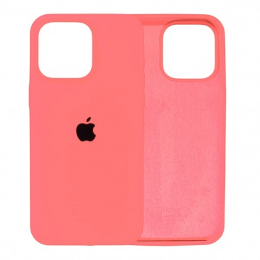 Чехол Apple iPhone 15 Pro Max Silicone Case (розовый-коралл)