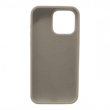 Чехол Apple iPhone 15 Pro Max Silicone Case (серо-коричневый)