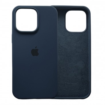 Чехол Apple iPhone 15 Pro Silicone Case (черного моря)