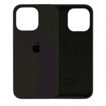 Чехол Apple iPhone 15 Silicone Case (черный)