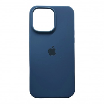 Чехол Apple iPhone 15 Silicone Case (темно-синий)