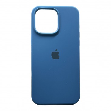 Чехол Apple iPhone 15 Pro Silicone Case (синий)