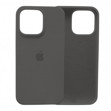 Чехол Apple iPhone 15 Pro Silicone Case (темно-серый)