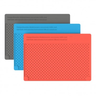 Коврик для радиомонтажных работ YOUTOOLS 250mm*175mm (силиконовый, антистатический и термостойкий для пайки)