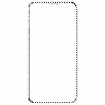 Защитное стекло для iPhone X, XS, 11 Pro FULL с бриллиантовым срезом