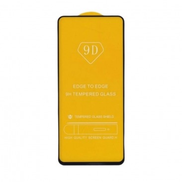 Защитное стекло 9D для Xiaomi Redmi 9/9T/Poco M3 черный