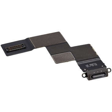 Шлейф для Apple iPad Air 13" (2024) на системный разъем (белый) OEM