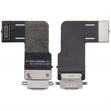 Шлейф для Apple iPad Air 6/7 11" 2024/2025,iPad Air 11" (2024) Starlight на системный разъем (черный) OEM