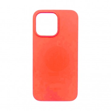 Чехол Apple iPhone 13 Silicone Case (розовый апельсин)