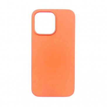 Чехол для iPhone 13 Silicone Case (оранжевый)