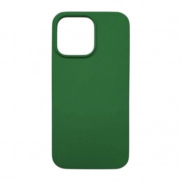 Чехол Apple iPhone 13 Silicone Case (темно-зеленый)