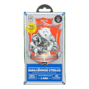 Защитное стекло для iPhone 17 Pro HOCO A777 Bear Shield HD