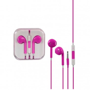 Наушники вакуумные MC-138 с кейсом (розовый)