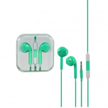 Наушники вакуумные MC-138 с кейсом (зелёный)