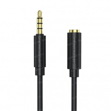 Кабель AUX BOROFONE BL12 Jack 3.5мм на 3.5мм 1m (черный)