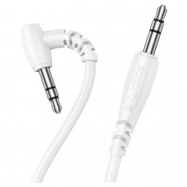 Кабель AUX BOROFONE BL10 3.5мм на 3.5мм 1m (белый)