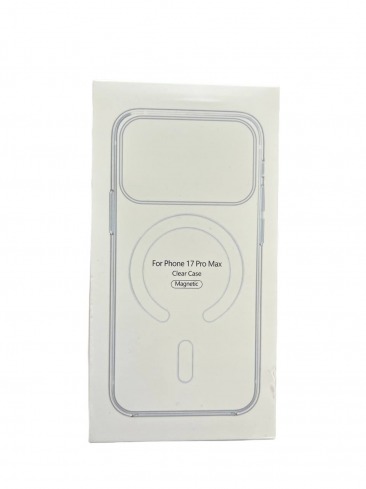 Чехол Apple iPhone 17 Pro Max Clear Case MagSafe (прозрачный)