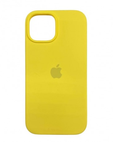 Чехол Apple iPhone 15 Silicone Case (солнечно желтый)