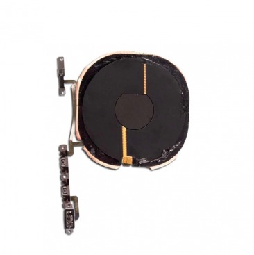 Шлейф для iPhone X с беспроводной зарядкой и кнопками громкости OEM