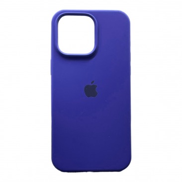 Чехол для Apple iPhone 14 Silicone Case (ультра-синий)