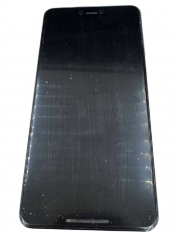 Дисплей в сборе с рамкой,аккумулятором для Google Pixel 3XL (белый) OEM