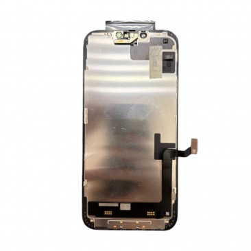 Дисплей для iPhone 14 Plus черный ODM стекло (с верхним шлейфом/под привязку)