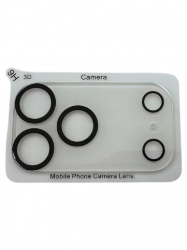 Защитное стекло камеры для iPhone 17 Pro Max 3D прозрачный