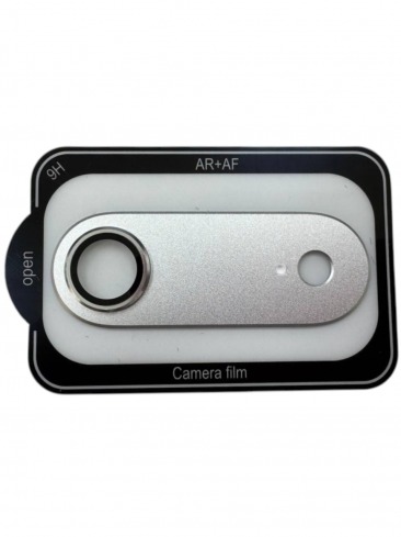 Защитное стекло камеры для iPhone 17 Air AF+AR metal серебро