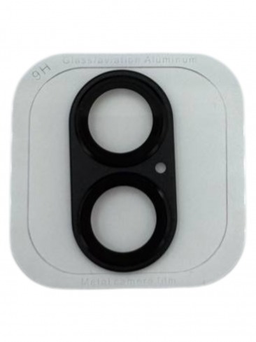 Защитное стекло камеры для iPhone 16,17 AF+AR metal черный
