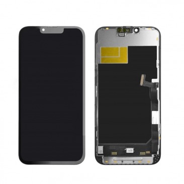 Дисплей для iPhone 13 Pro Max + тачскрин черный с рамкой (JCID SOFT OLED) привязка без ошибки