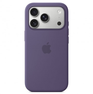 Чехол для iPhone 17 Pro Max MagSafe Silicone Case Purple Fog 1:1 (закрытый низ) фиолетовый