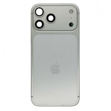 Корпус + задняя крышка для iPhone 17 Pro Max (Silver) (серебристый) без Sim